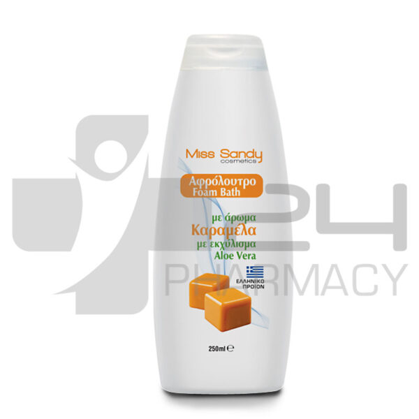 MISS SANDY ΑΦΡΟΛΟΥΤΡΟ FOAM BATH ΚΑΡΑΜΕΛΑ 250ML