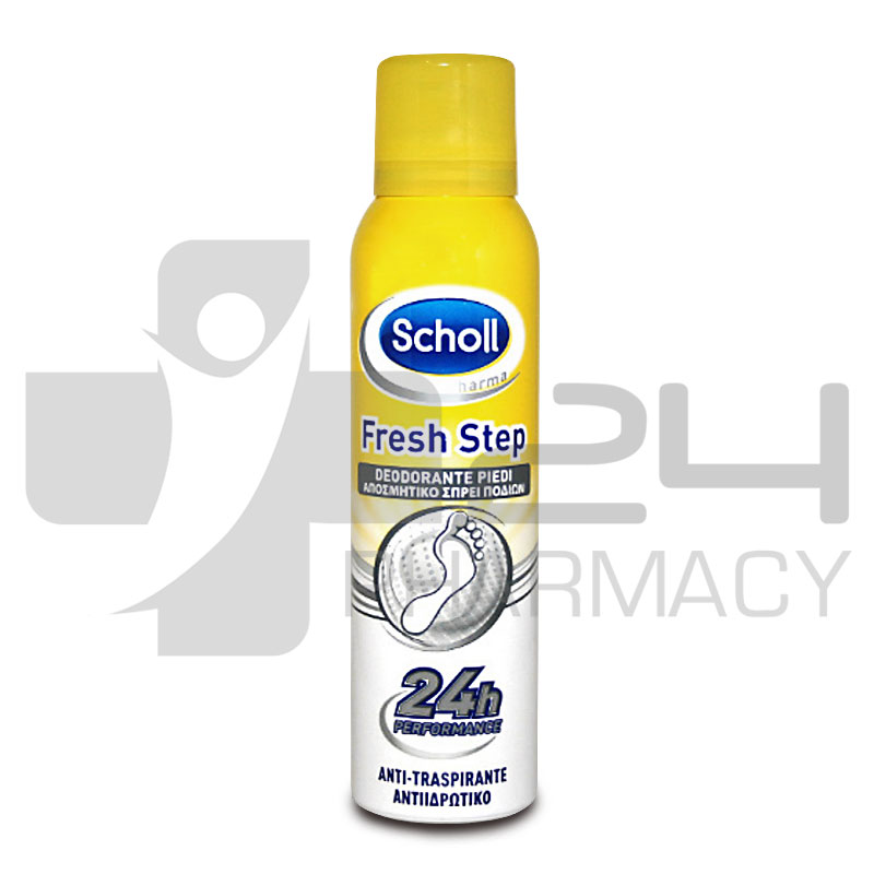 SCHOLL FRESH STEP ΑΠΟΣΜΗΤΙΚΟ ΣΠΡΕΙ ΠΟΔΙΩΝ 150ML SCHOLL FRESH STEP ΑΠΟΣΜΗΤΙΚΟ ΣΠΡΕΙ ΠΟΔΙΩΝ 150ML