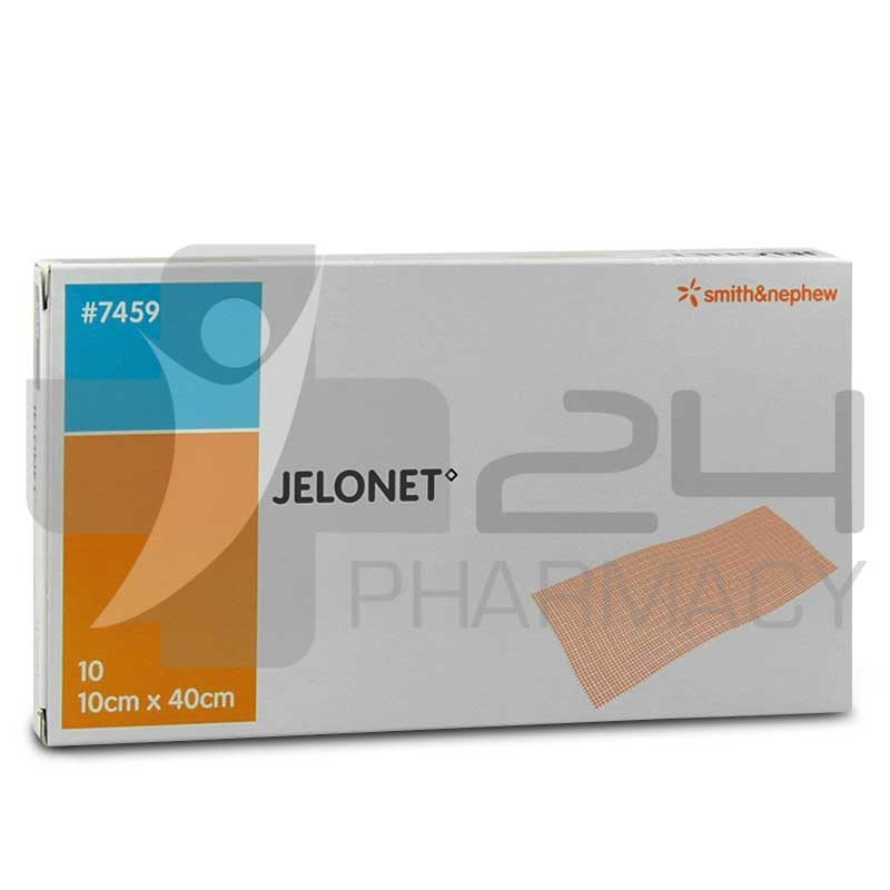 JELONET ΓΑΖΑ ΜΕ ΒΑΖΕΛΙΝΗ 10CM X 40CM 10ΤΜΧ JELONET ΓΑΖΑ ΜΕ ΒΑΖΕΛΙΝΗ 10CM X 40CM 10ΤΜΧ