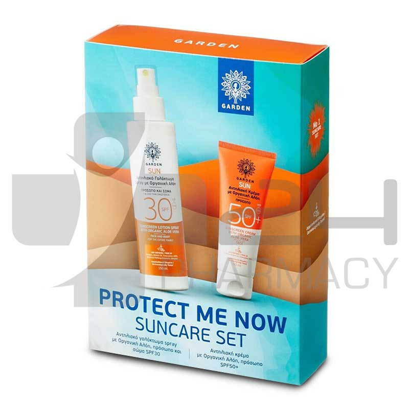 GARDEN OF PANTHENOLS PROTECT ME NOW SUNCARE SET ΠΡΟΣΩΠΟ 50ML & ΣΩΜΑ 150ML GARDEN OF PANTHENOLS PROTECT ME NOW SUNCARE SET ΠΡΟΣΩΠΟ 50ML & ΣΩΜΑ 150ML