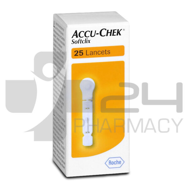 ACCU-CHEK SOFTCLIX ΒΕΛΟΝΕΣ ΜΕΤΡΗΣΗΣ ΣΑΚΧΑΡΟΥ 25 ΤΜΧ